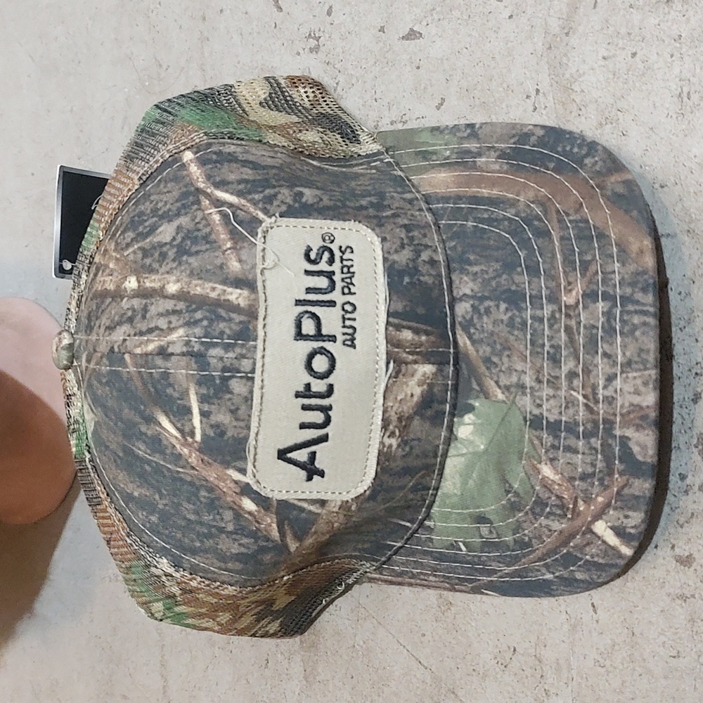 AutoPlus Auto Parts Stitched Patch Trucker Mesh Snapback Hat Cap New